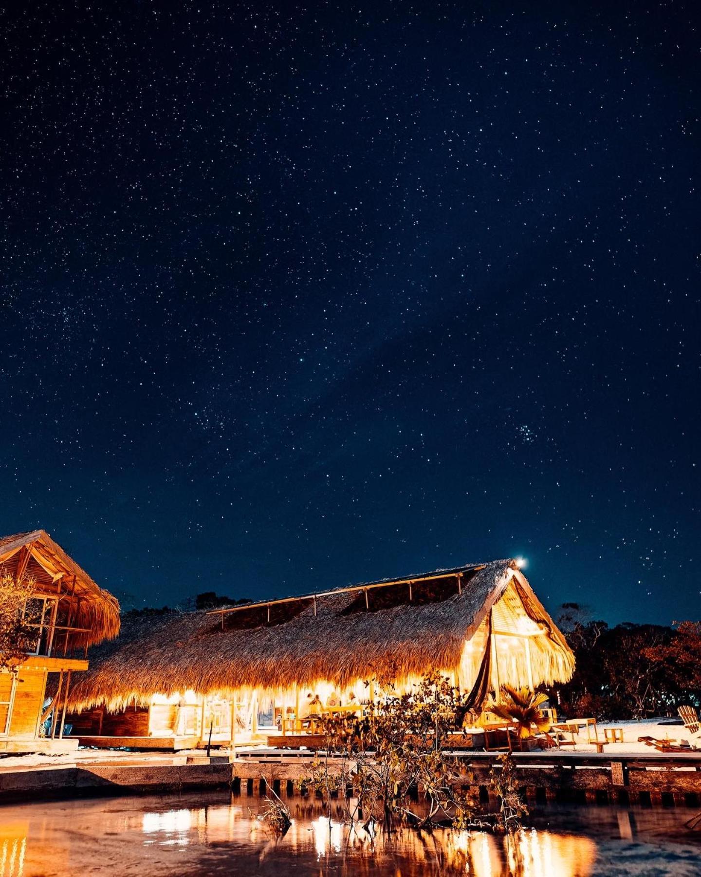 Santa Lova Eco-Hostel Isla Tintipan Tintipan Island Kültér fotó